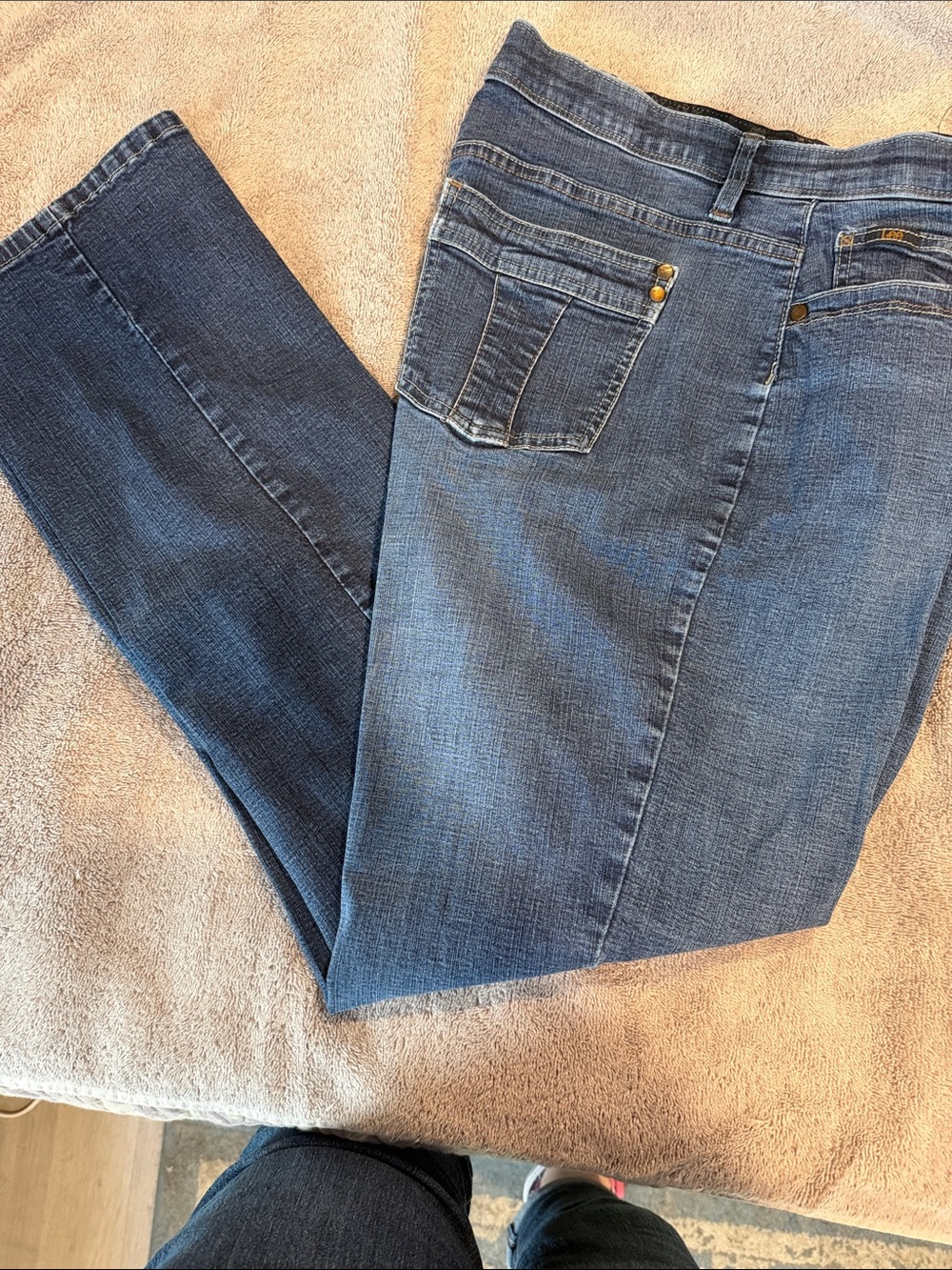 Lee Women's Medium Blue Bootcut Jeans